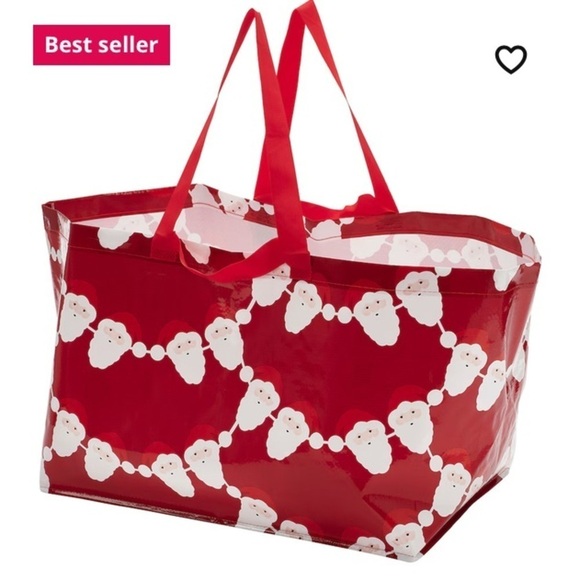IKEA Other - IKEA large Santa Claus shopping bag NWT